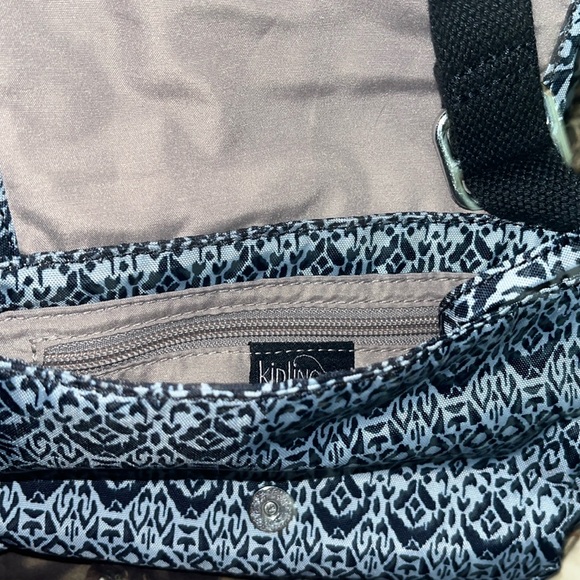 Kipling Crossbody Bag In blue and light blue - Picture 3 of 5